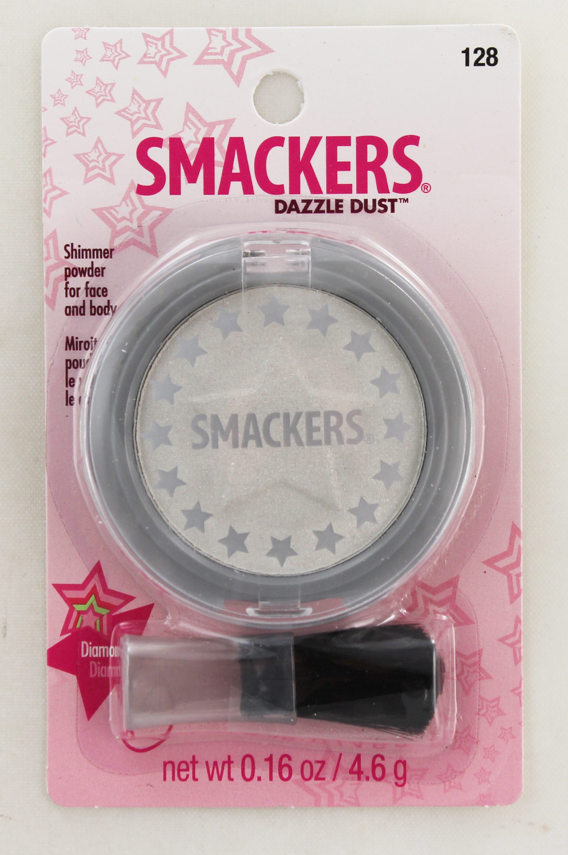 Lip Smackers Dazzle Dust Shimmer Powder For Face and Body With Applicator